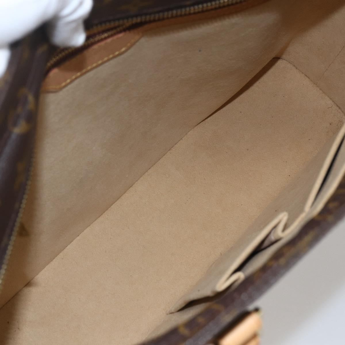 Louis Vuitton Luco Handbag Monogram Canvas, BROWN, CANVAS, Tote bag