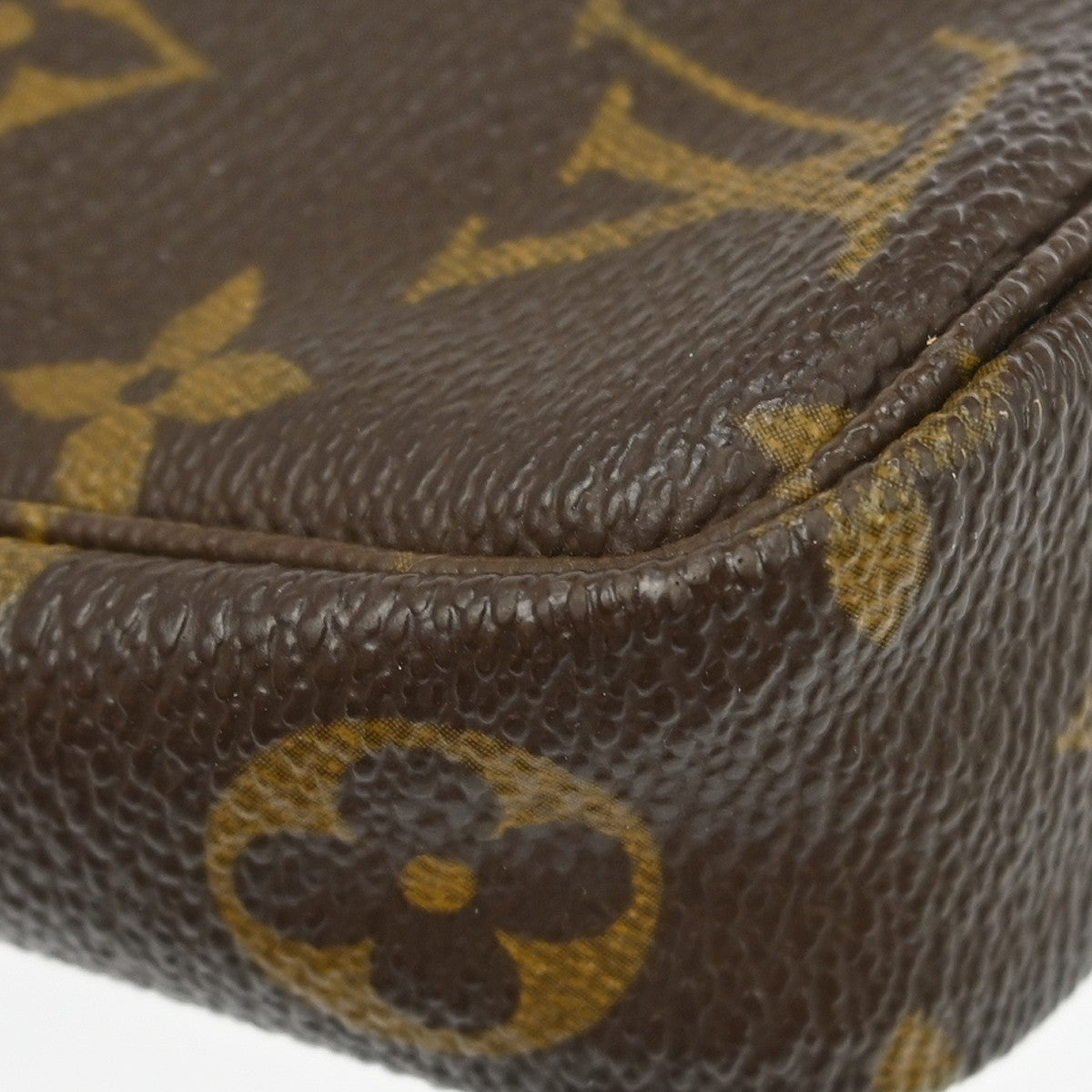 Louis Vuitton Pochette Accessoires NM Monogram Canvas, Brown, Canvas, Clutch
