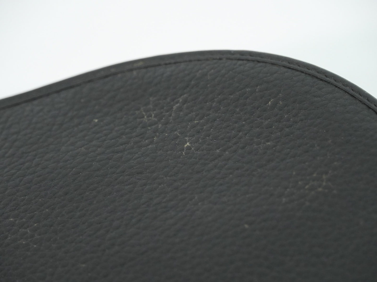 Christian Dior Vintage Shoulder Bag Leather, Black, Leather, Shoulder Bag