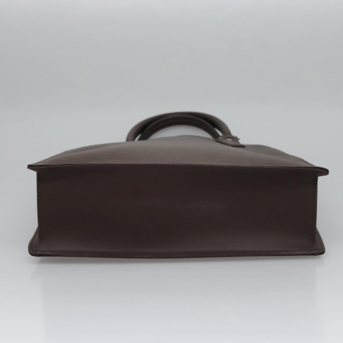 Louis Vuitton Sac Plat Bag Epi Leather, BROWN, LEATHER, Handbag