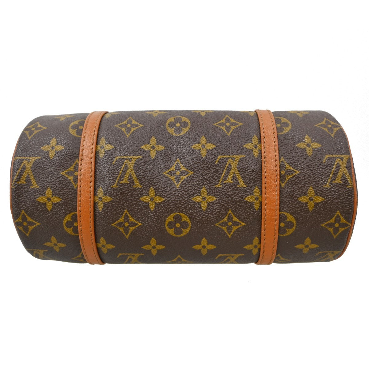 Louis Vuitton Papillon Handbag Monogram Canvas, Brown, Canvas, Handbag
