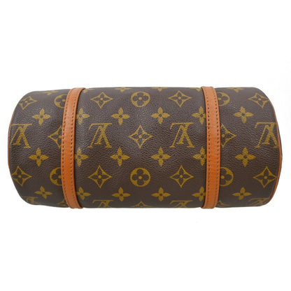 Louis Vuitton Papillon Handbag Monogram Canvas, Brown, Canvas, Handbag