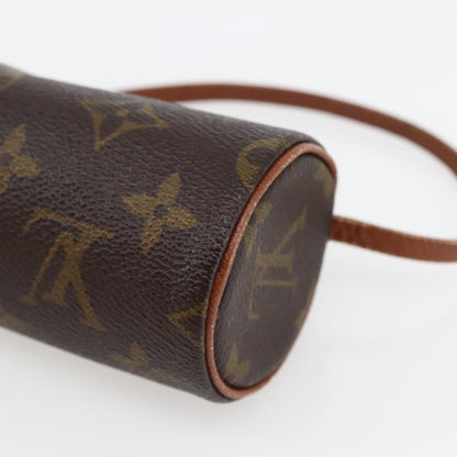 Louis Vuitton Papillon Pochette Monogram Canvas, BROWN, CANVAS, Handbag