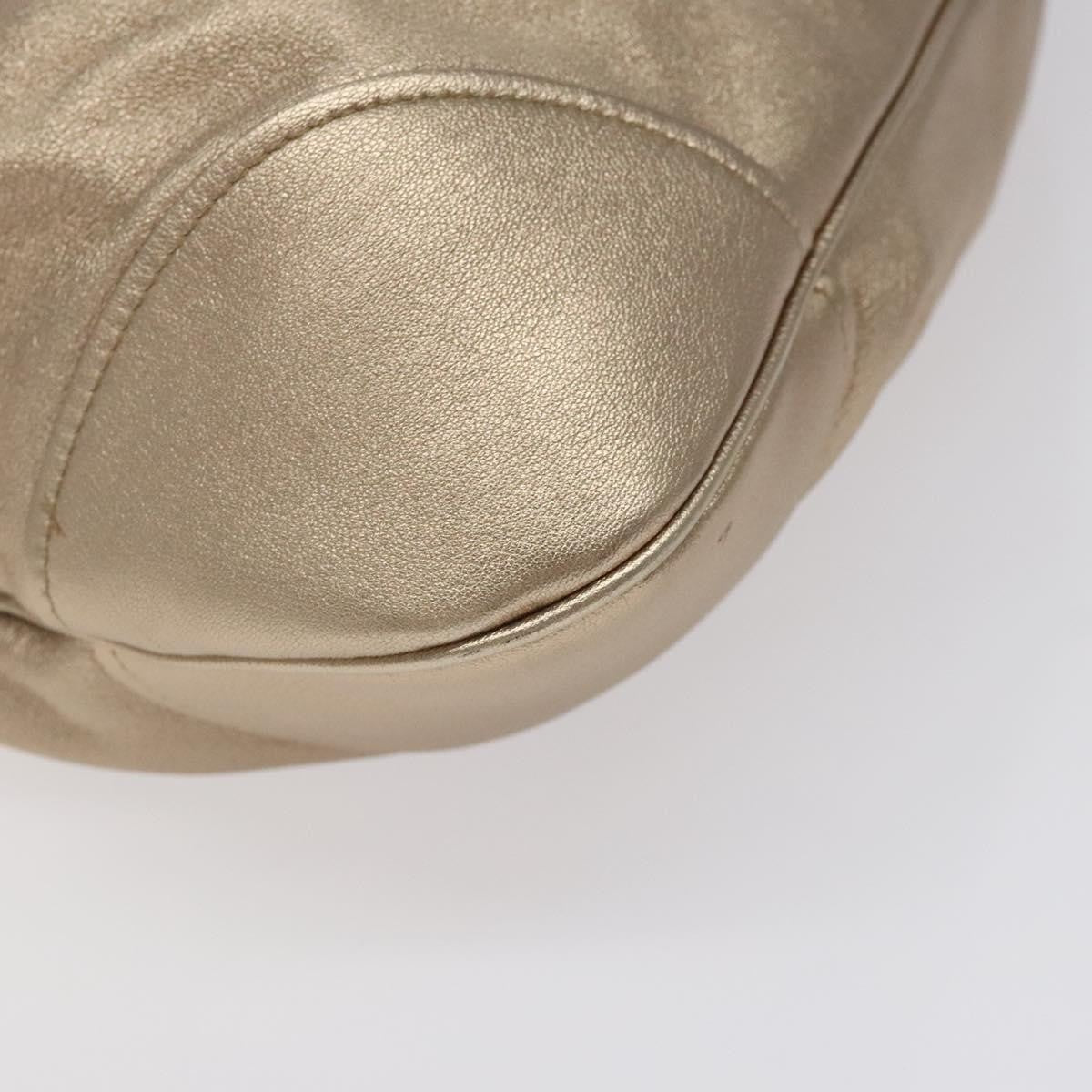 Salvatore Ferragamo Marisa Satchel Leather, GOLD, LEATHER, Handbag