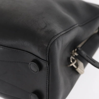 Prada Vintage Briefcase Leather, BLACK, LEATHER, Briefcase