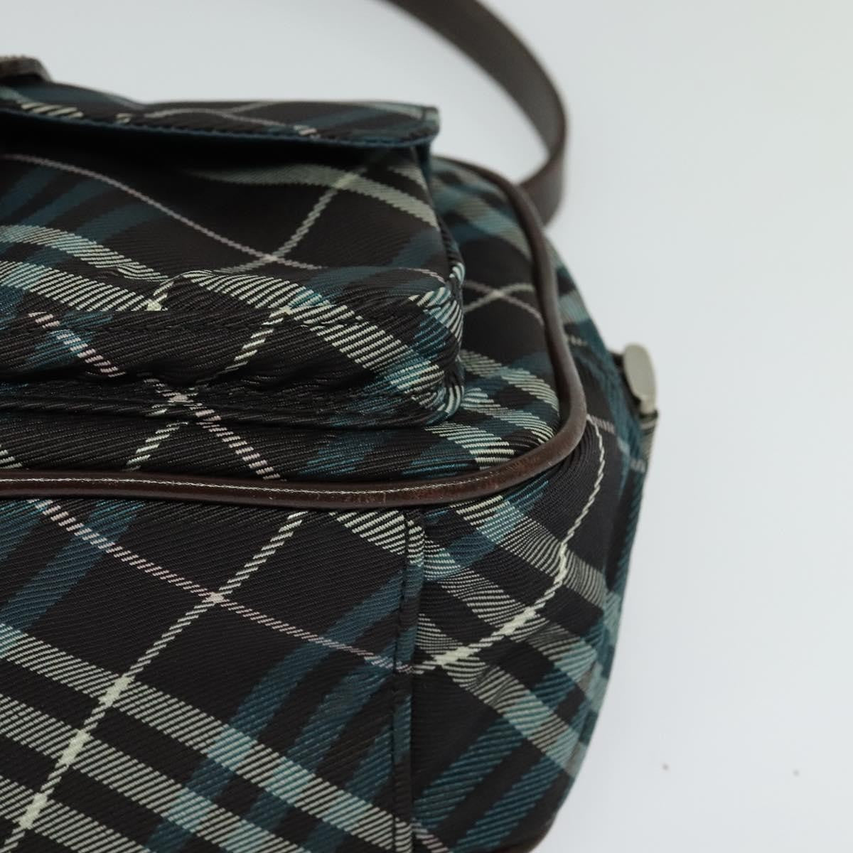 Burberry Nova Check Blue Label Nylon, BROWN, NYLON, Shoulder bag