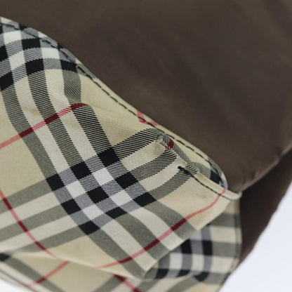 Burberry Nova Check Tote Nylon, BROWN, NYLON, Tote bag