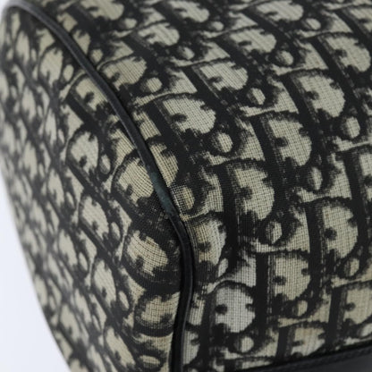 Christian Dior Vintage Trotter Boston Bag Diorissimo Canvas, BLACK, CANVAS, Handbag