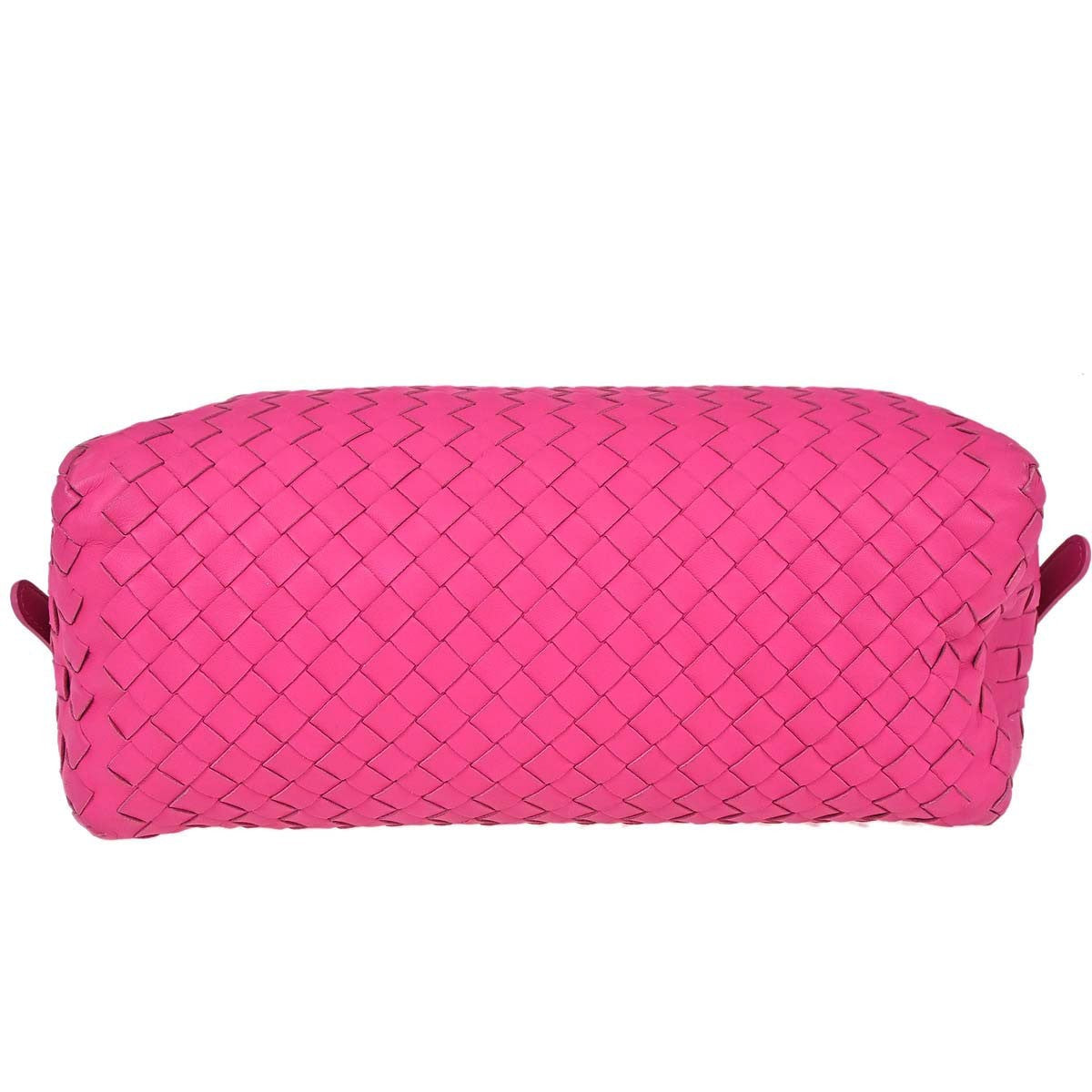 Bottega Veneta Intrecciato Handbag Leather, Pink, Leather, Handbag