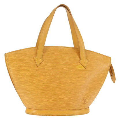 Louis Vuitton Saint Jacques Handbag Epi Leather, YELLOW, LEATHER, Handbag