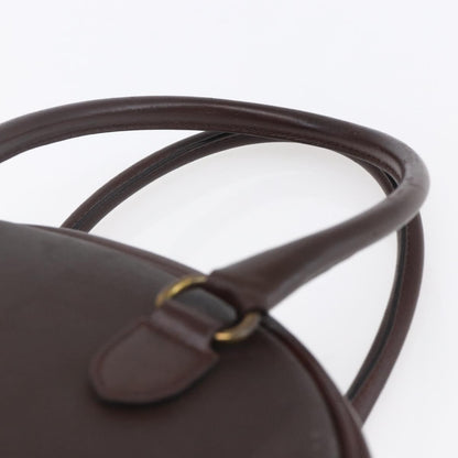 Christian Dior Vintage Trotter Handbag Canvas, BROWN, PVC, Handbag