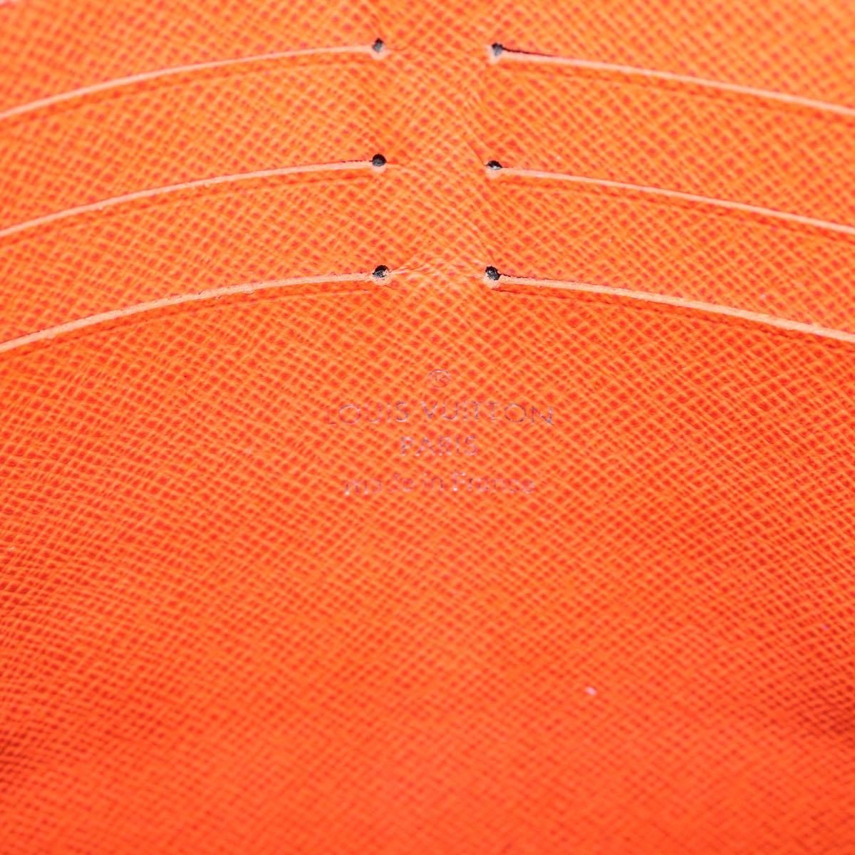 Louis Vuitton Pochette Voyage Epi Leather with Damier Graphite, BLUE, LEATHER, Clutche & pouche