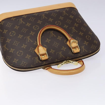 Louis Vuitton Vintage Alma Handbag Monogram Canvas, BROWN, CANVAS, Handbag