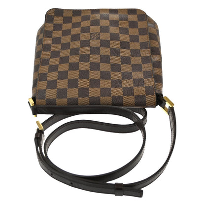 Louis Vuitton Musette Salsa Handbag Damier Canvas, BROWN, CANVAS, Shoulder bag