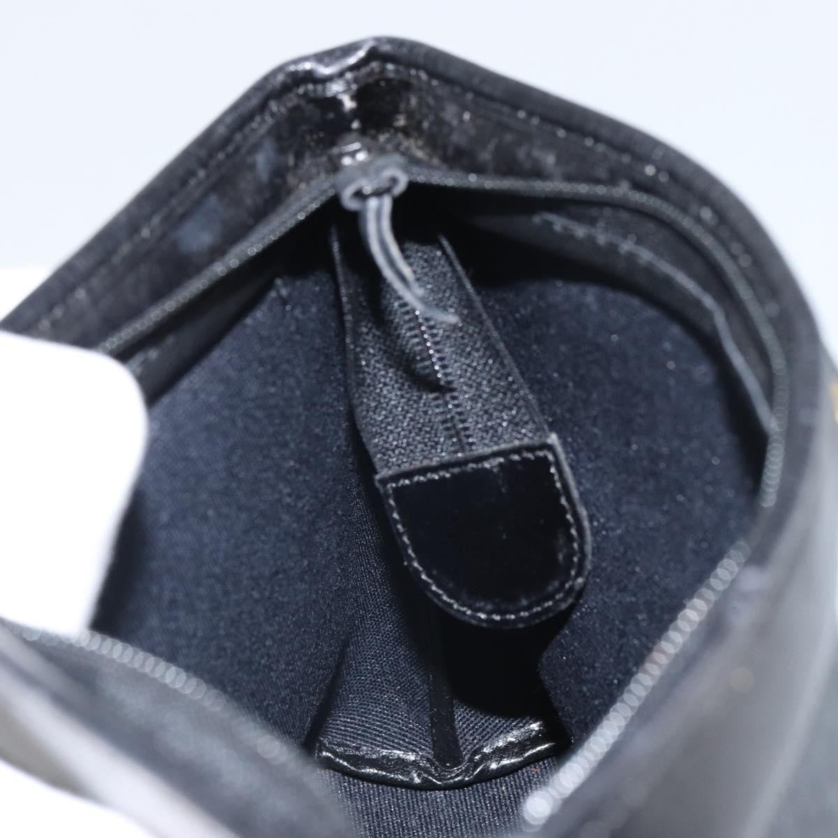 Christian Dior Trotter pouch Canvas, Black, Canvas, Clutch