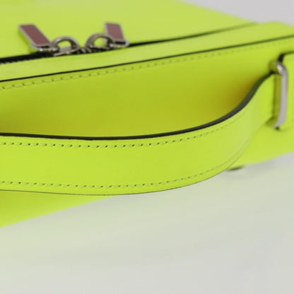 Christian Louboutin Kypipouch Crossbody Bag Leather, Yellow, Leather, Handbag