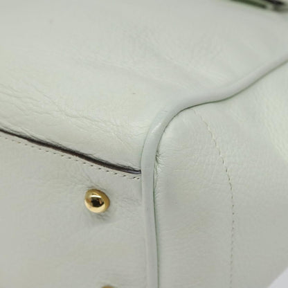 Loewe Heritage Tote Leather, WHITE, LEATHER, Tote bag