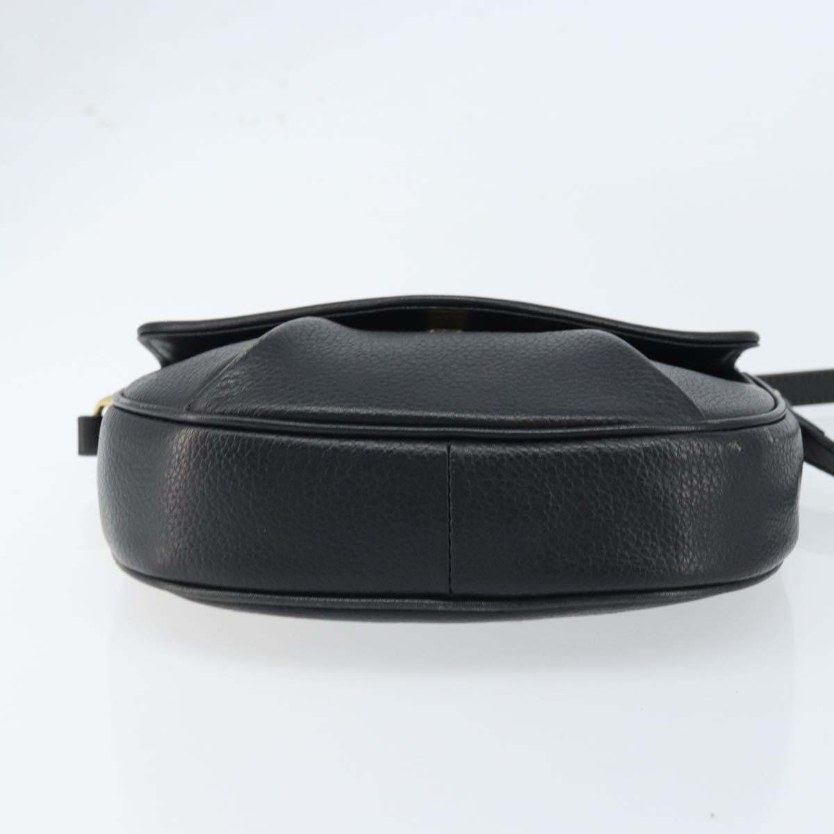 Burberry Flap Shoulder Bag Leather, BLACK, LEATHER, Shoulder bag