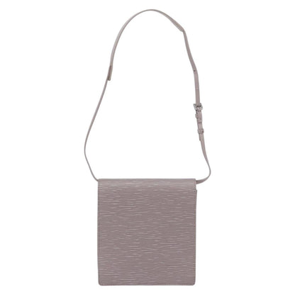 Louis Vuitton Biarritz Shoulder Bag Epi Leather, Purple, Leather, Clutch