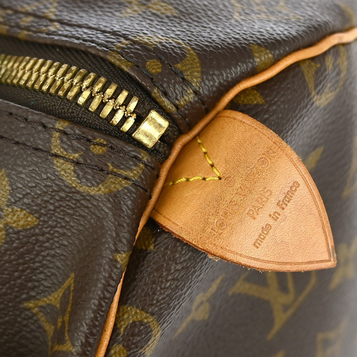 Louis Vuitton Keepall Bag Monogram Canvas, Brown, Canvas, Travel Bag
