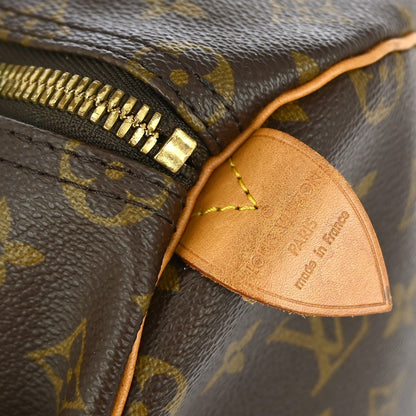 Louis Vuitton Keepall Bag Monogram Canvas, Brown, Canvas, Travel Bag