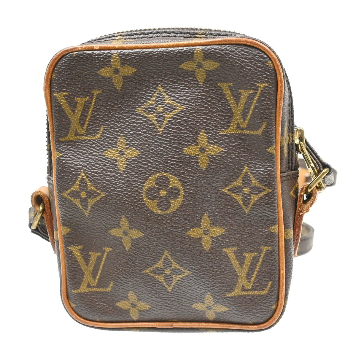 Louis Vuitton Danube Handbag Monogram Canvas, Brown, Canvas, Shoulder Bag