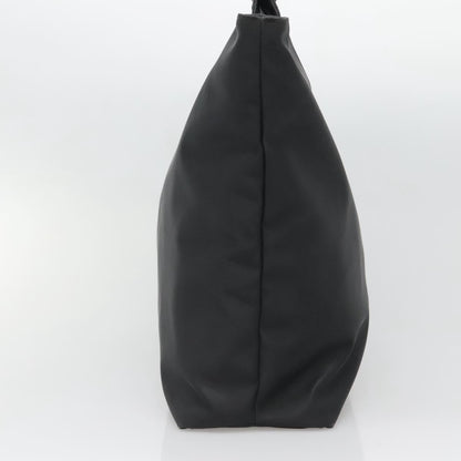 Salvatore Ferragamo Gancini Tote Nylon, BLACK, NYLON, Tote bag