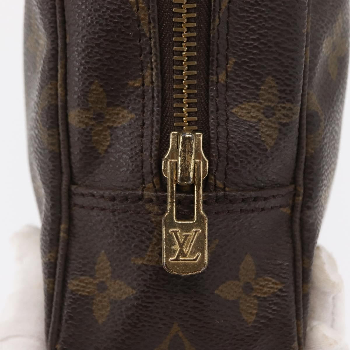 Louis Vuitton Trousse Toilette Monogram Canvas, BROWN, CANVAS, Clutche & pouche
