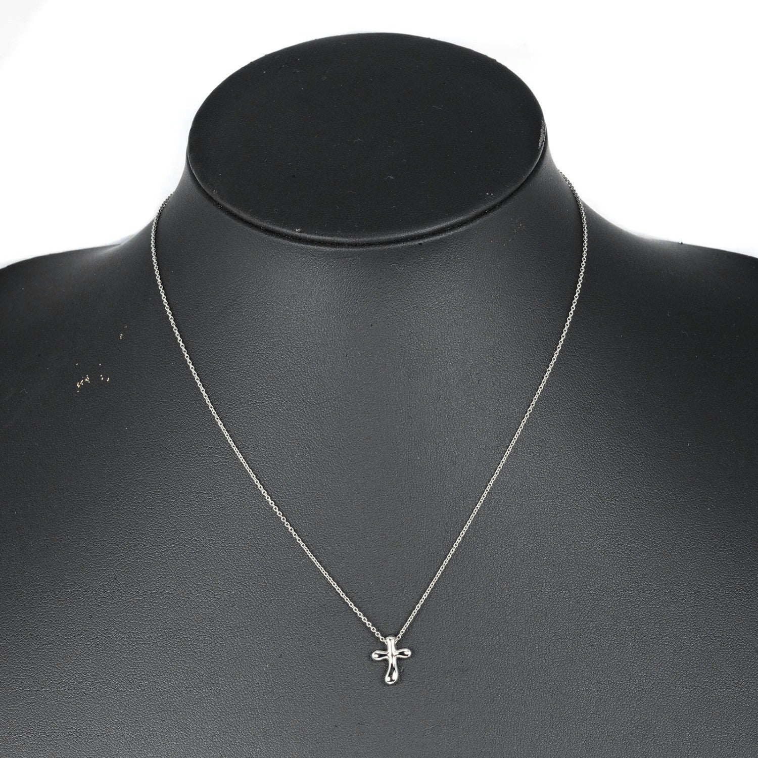 Tiffany & Co. Cross Pendant Silver, SILVER, PLATINUM, Necklace