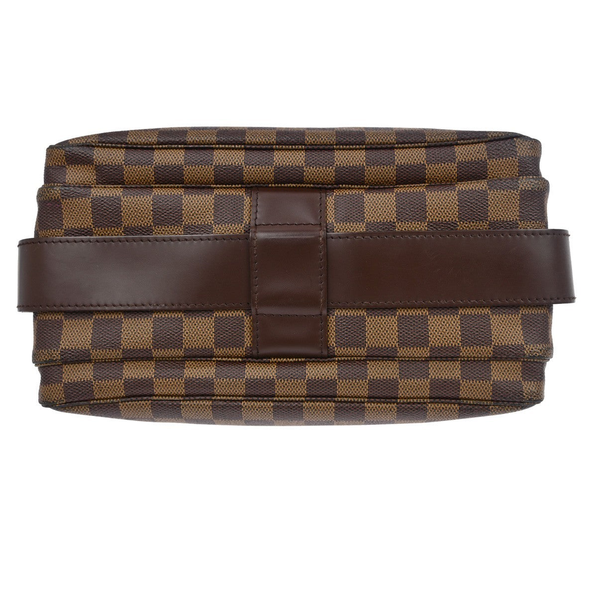 Louis Vuitton Naviglio Handbag Damier, BROWN, CANVAS, Shoulder bag
