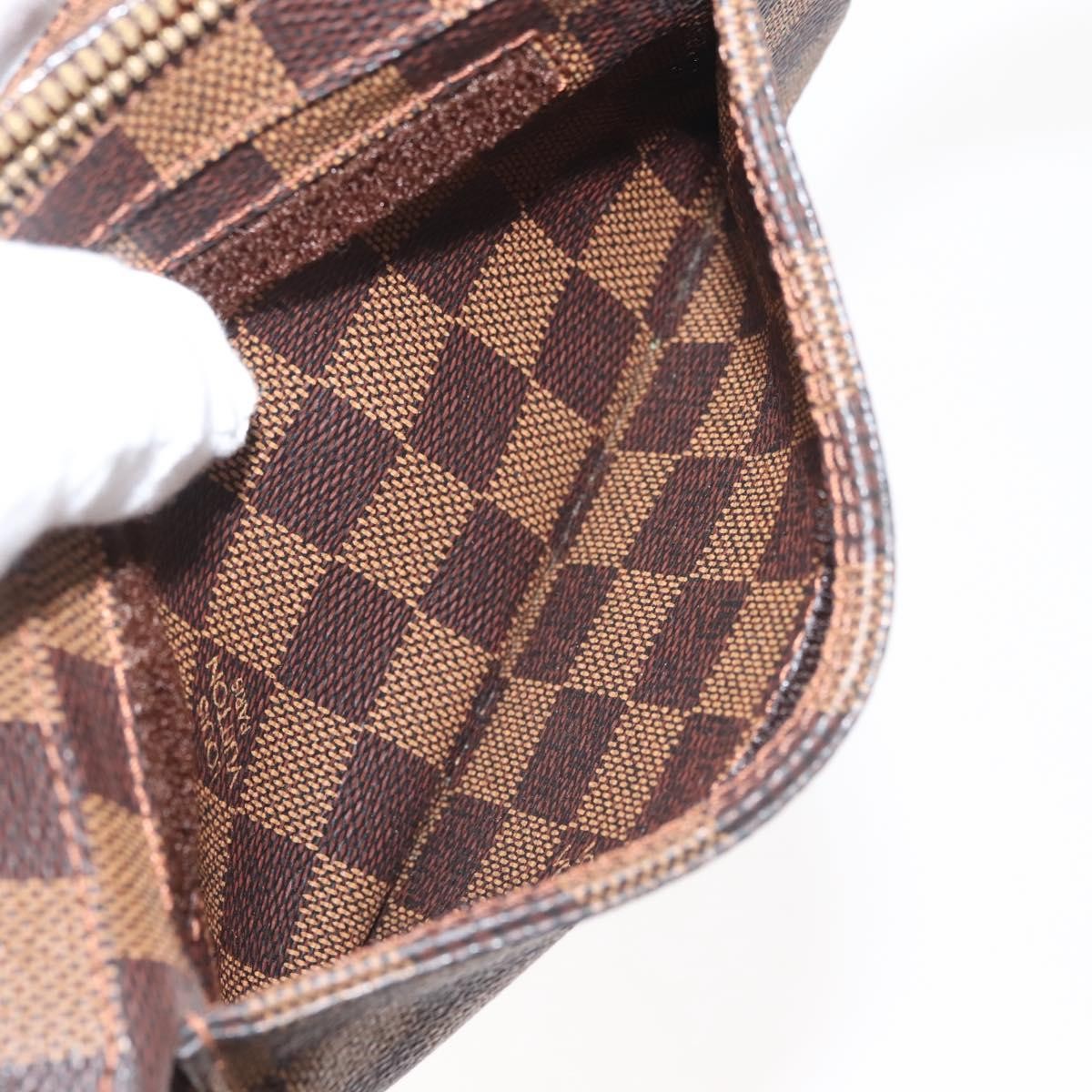 Louis Vuitton Geronimos Waist Bag Damier, BROWN, CANVAS, Shoulder bag
