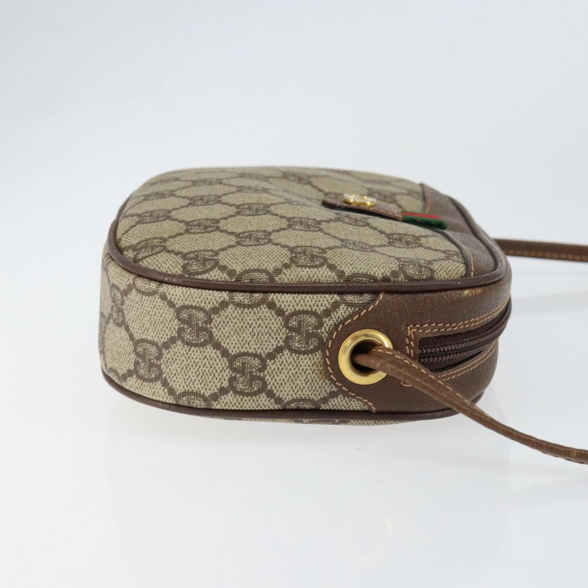 Gucci Vintage Pocket Shoulder Bag Canvas, BEIGE, CANVAS, Clutche & pouche