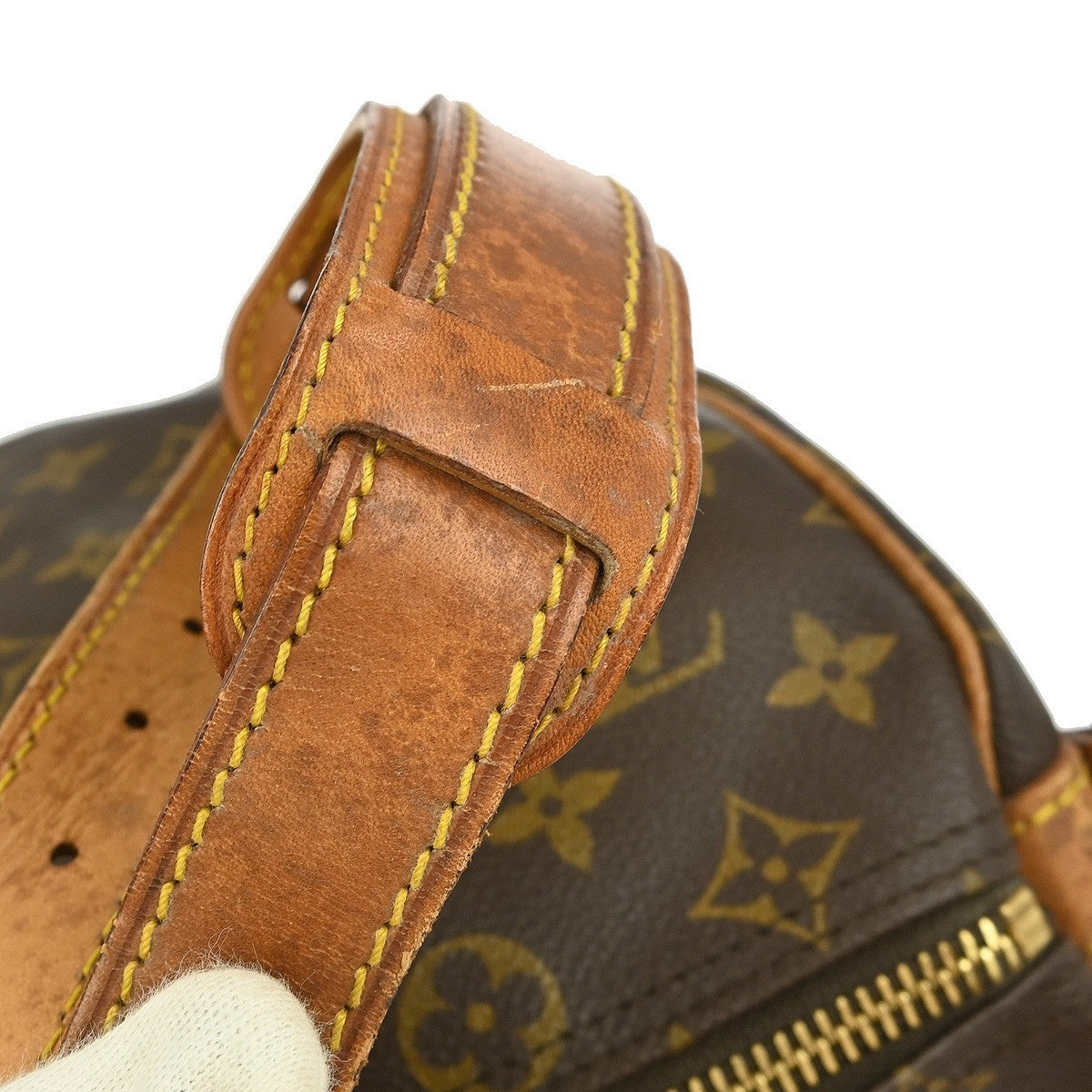 Louis Vuitton Keepall Bandouliere Bag Monogram Canvas, BROWN, CANVAS, Travel bag