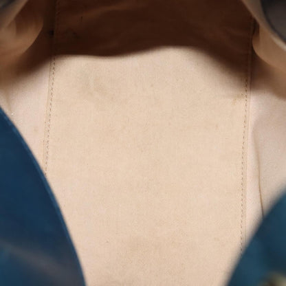 Bvlgari Chandra Hobo Leather, BLUE, LEATHER, Handbag