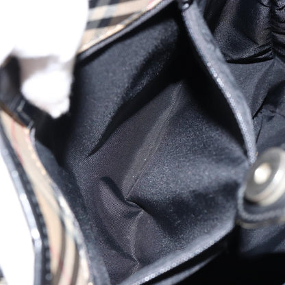 Burberry Nova Check Tote Canvas and Leather, BEIGE, CANVAS, Tote bag