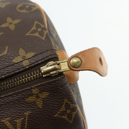 Louis Vuitton Speedy Handbag Monogram Canvas, Brown, Canvas, Handbag