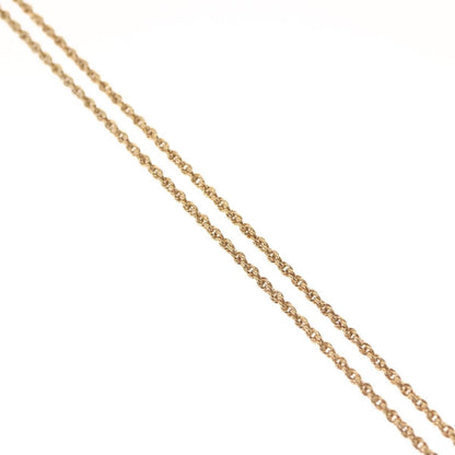 Christian Dior CD Round Pendant Necklace Metal and Crystals, GOLD, METAL, Necklace
