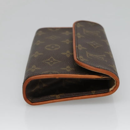 Louis Vuitton Florentine Waist Bag Monogram Canvas, BROWN, CANVAS, Travel bag