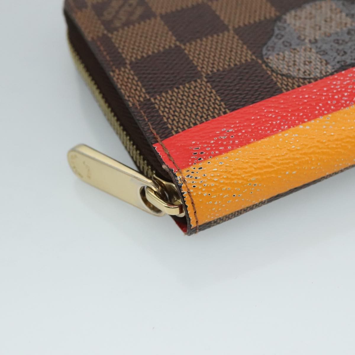 Louis Vuitton Porte-Monnaie Zippy Wallet Monogram Evasion, BROWN, CANVAS, Wallets