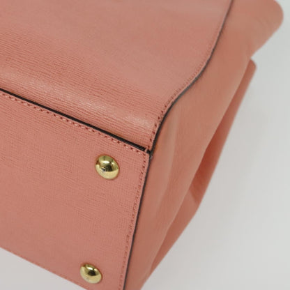 Fendi 2Jours Bag Leather, PINK, LEATHER, Handbag