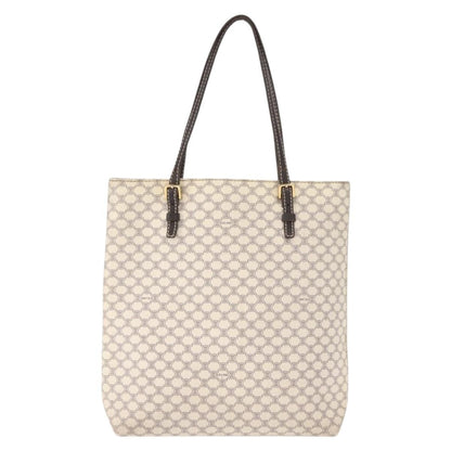 Celine Vintage Macadam Tote bag Canvas, WHITE, CANVAS, Tote bag