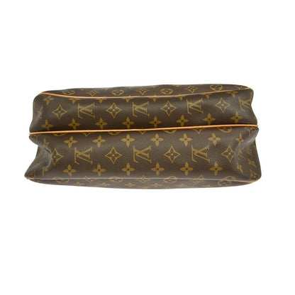 Louis Vuitton Reporter Bag Monogram Canvas, BROWN, CANVAS, Shoulder bag