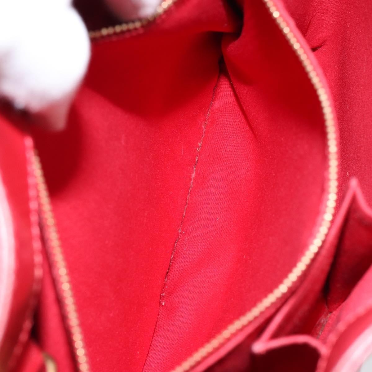 Louis Vuitton Mandara Handbag Epi Leather, RED, LEATHER, Shoulder bag