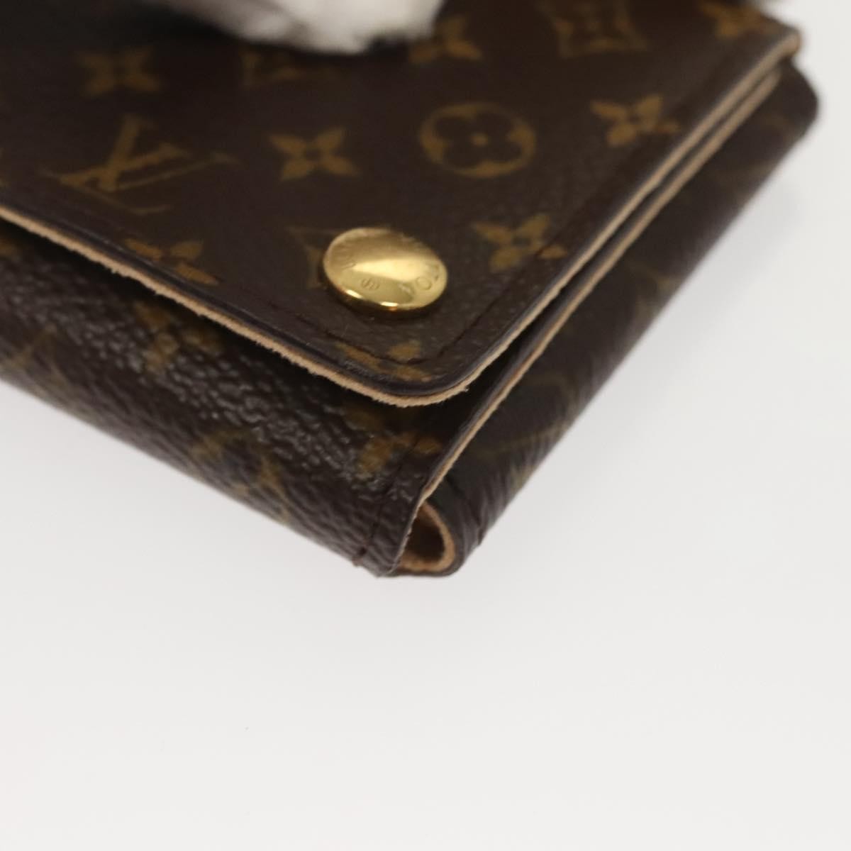 Louis Vuitton CASE JEWELRY BOX Canvas, BROWN, CANVAS, Wallets