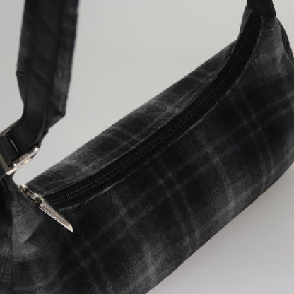 Salvatore Ferragamo Shoulder Bag Wool, GRAY, WOOL, Shoulder bag