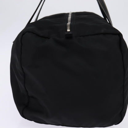 Prada Side Pocket Convertible Duffle Bag Tessuto, BLACK, NYLON, Travel bag