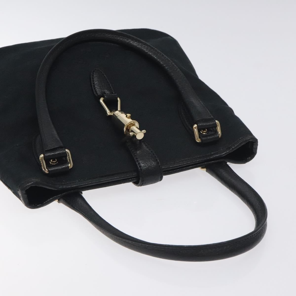 Gucci Jackie Tote GG Canvas, BLACK, CANVAS, Tote bag