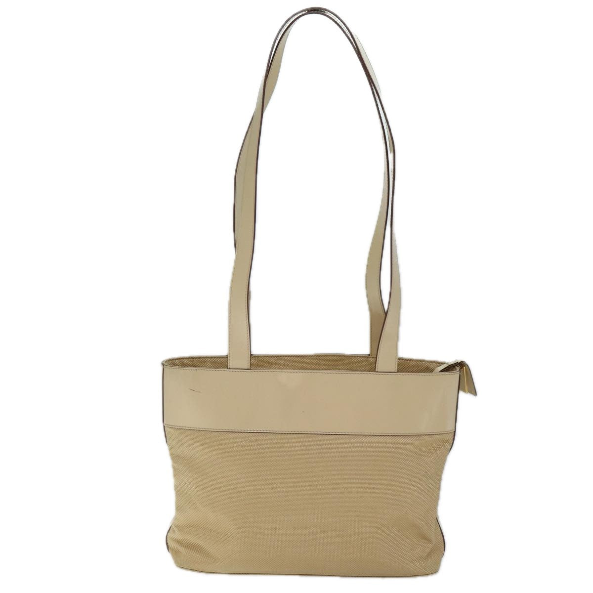 Celine Shoulder Bag Canvas, BEIGE, CANVAS, Shoulder bag