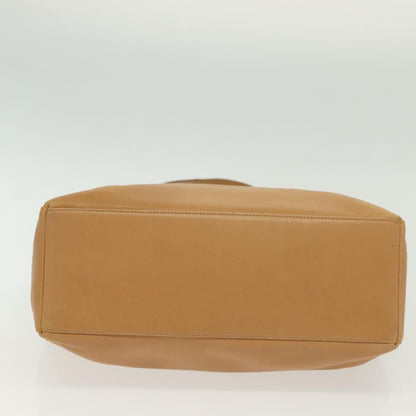 Salvatore Ferragamo Shoulder Bag Leather, BEIGE, LEATHER, Shoulder bag
