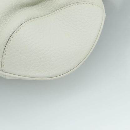 Salvatore Ferragamo Marisa Satchel Leather, WHITE, LEATHER, Handbag